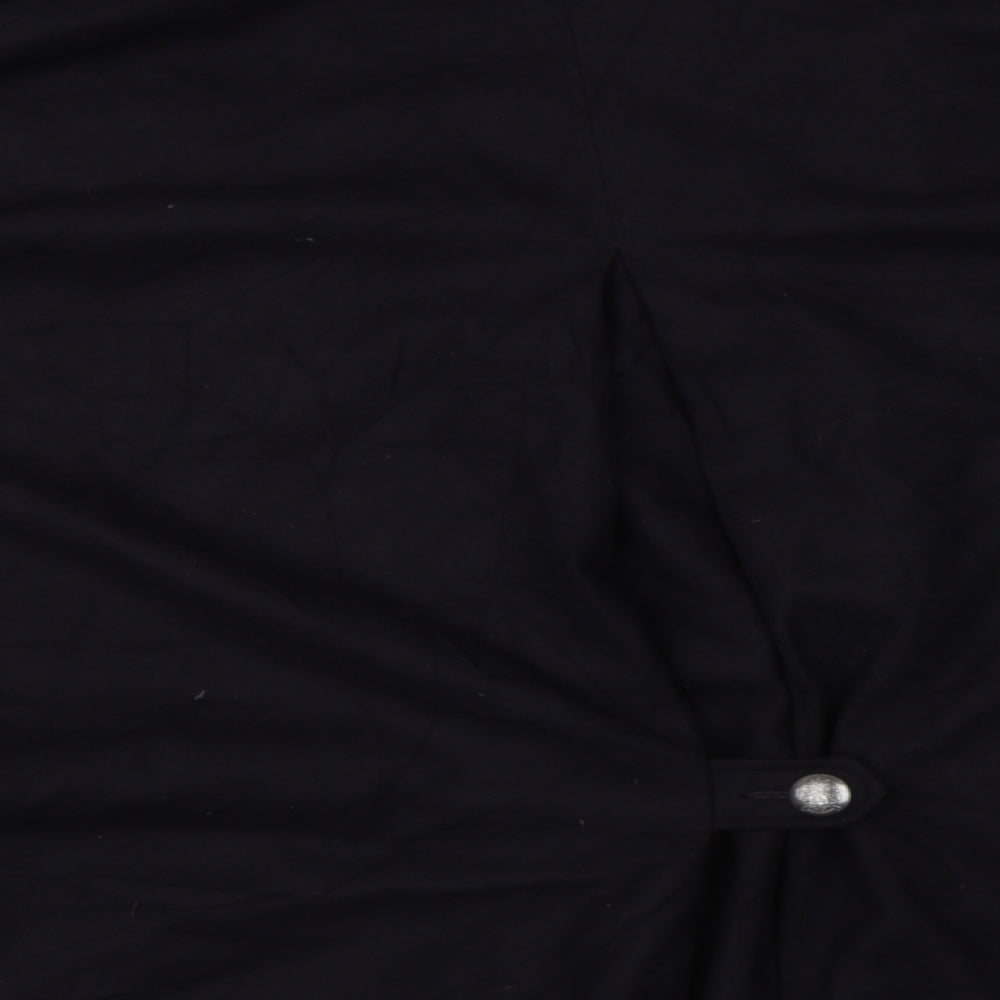 Long Tall Sally Womens Black   Jacket Coat Size 14