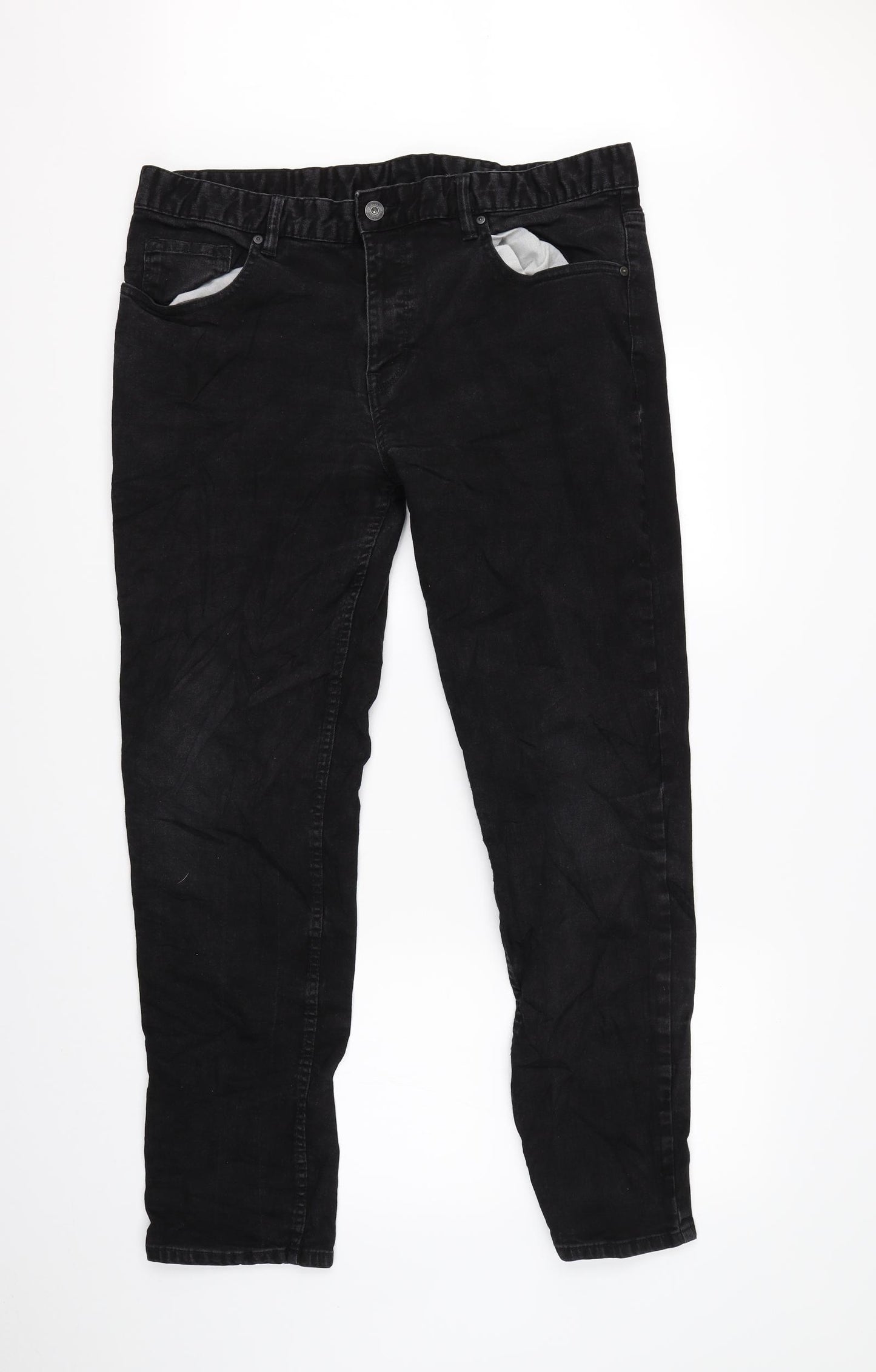 TU Mens Blue  Denim Straight Jeans Size 38 L32 in