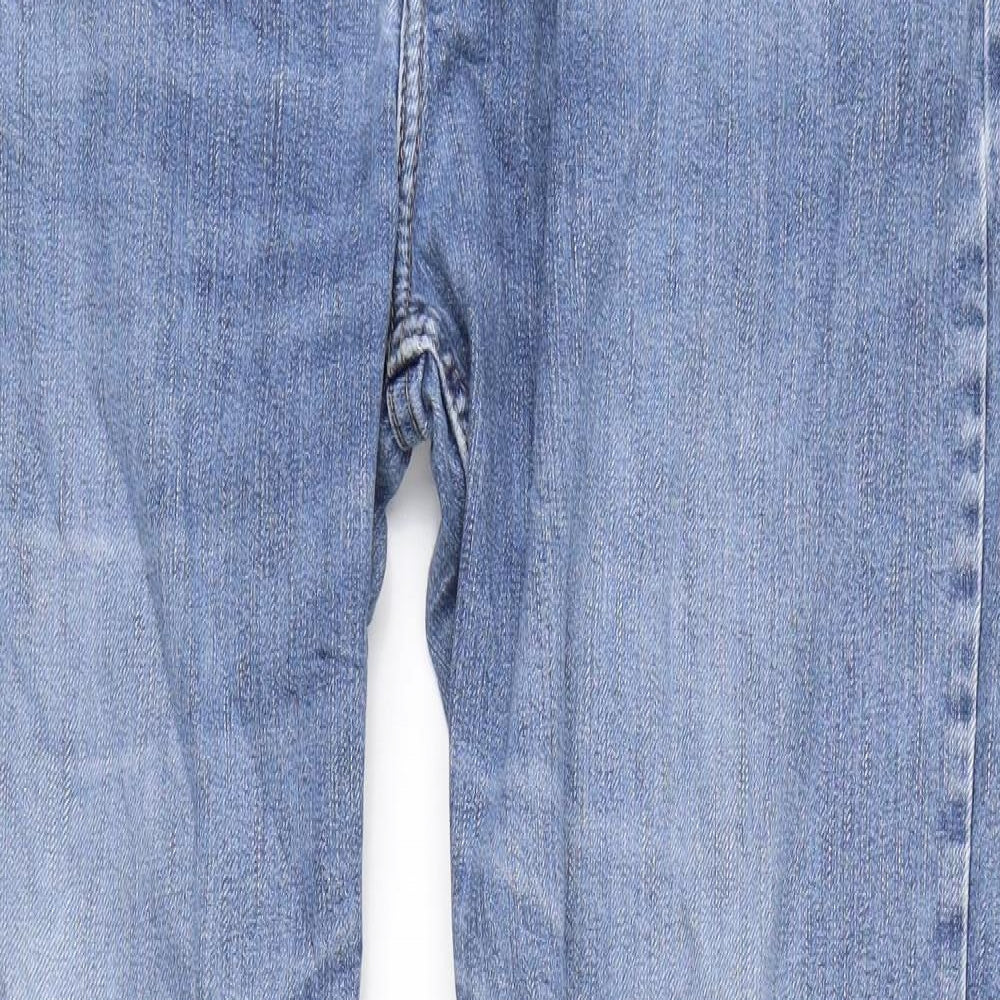 M&S Mens Blue  Denim Straight Jeans Size 38 L33 in