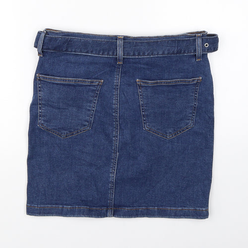 Denim CO Womens Blue  Denim Straight & Pencil Skirt Size 8
