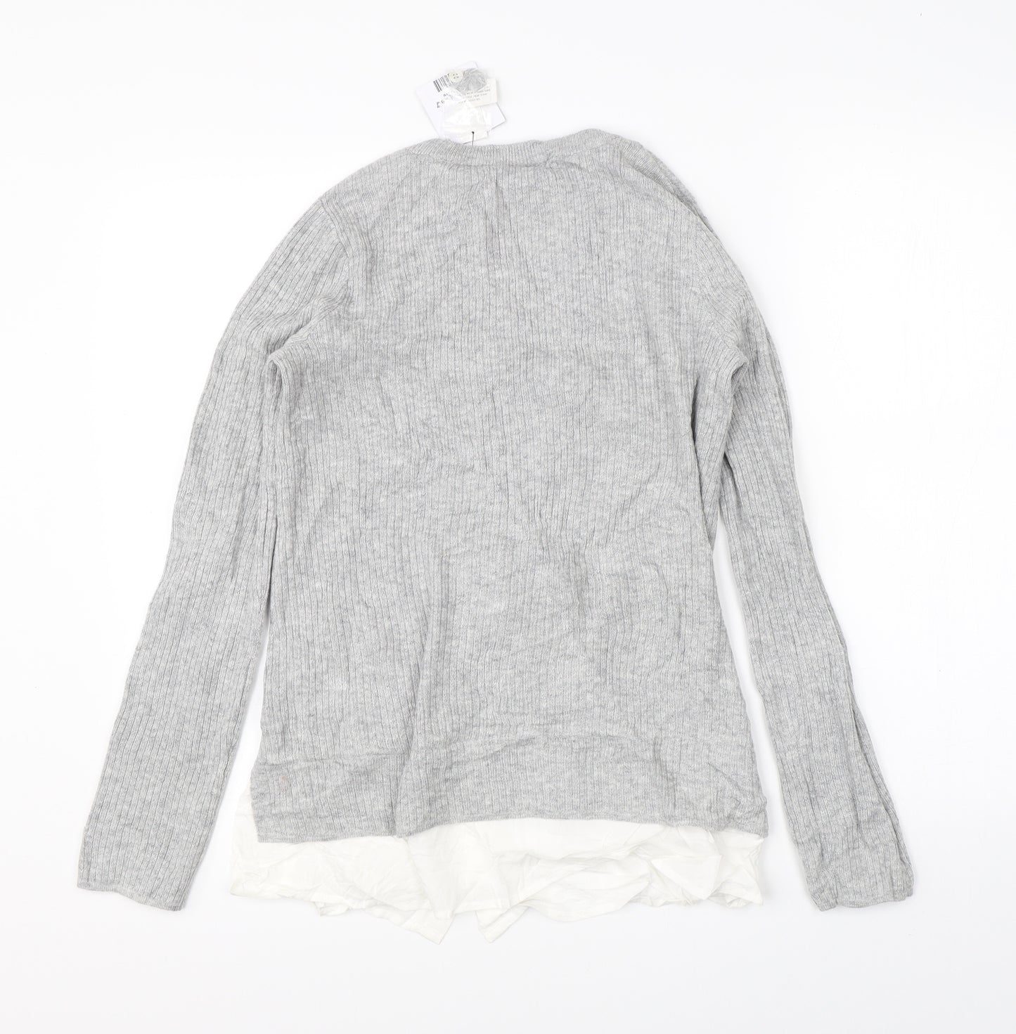 Topshop Womens Grey   Pullover Jumper Size 8