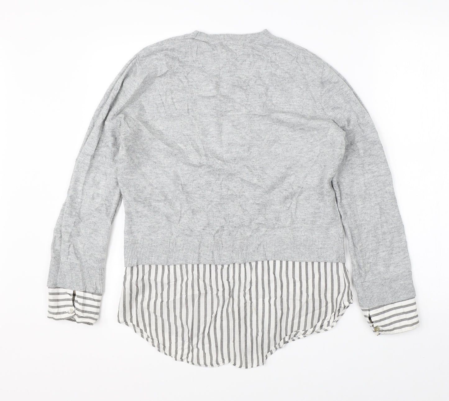 H&M Womens Grey   Pullover Jumper Size XS