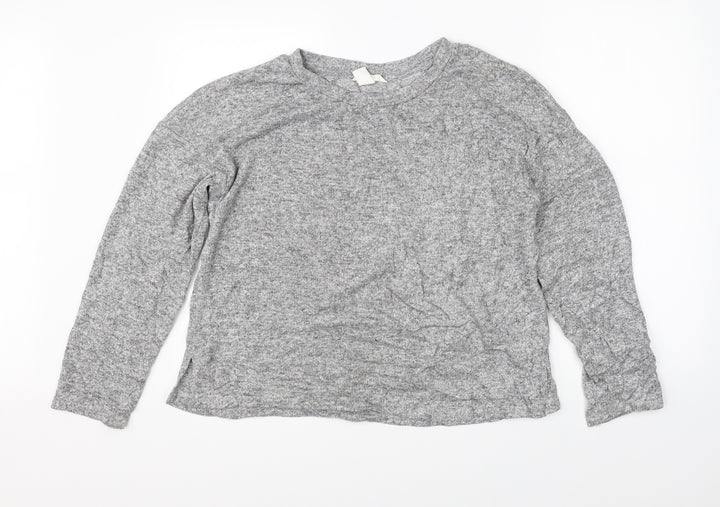 H&M Womens Grey Pullover Jumper Size M