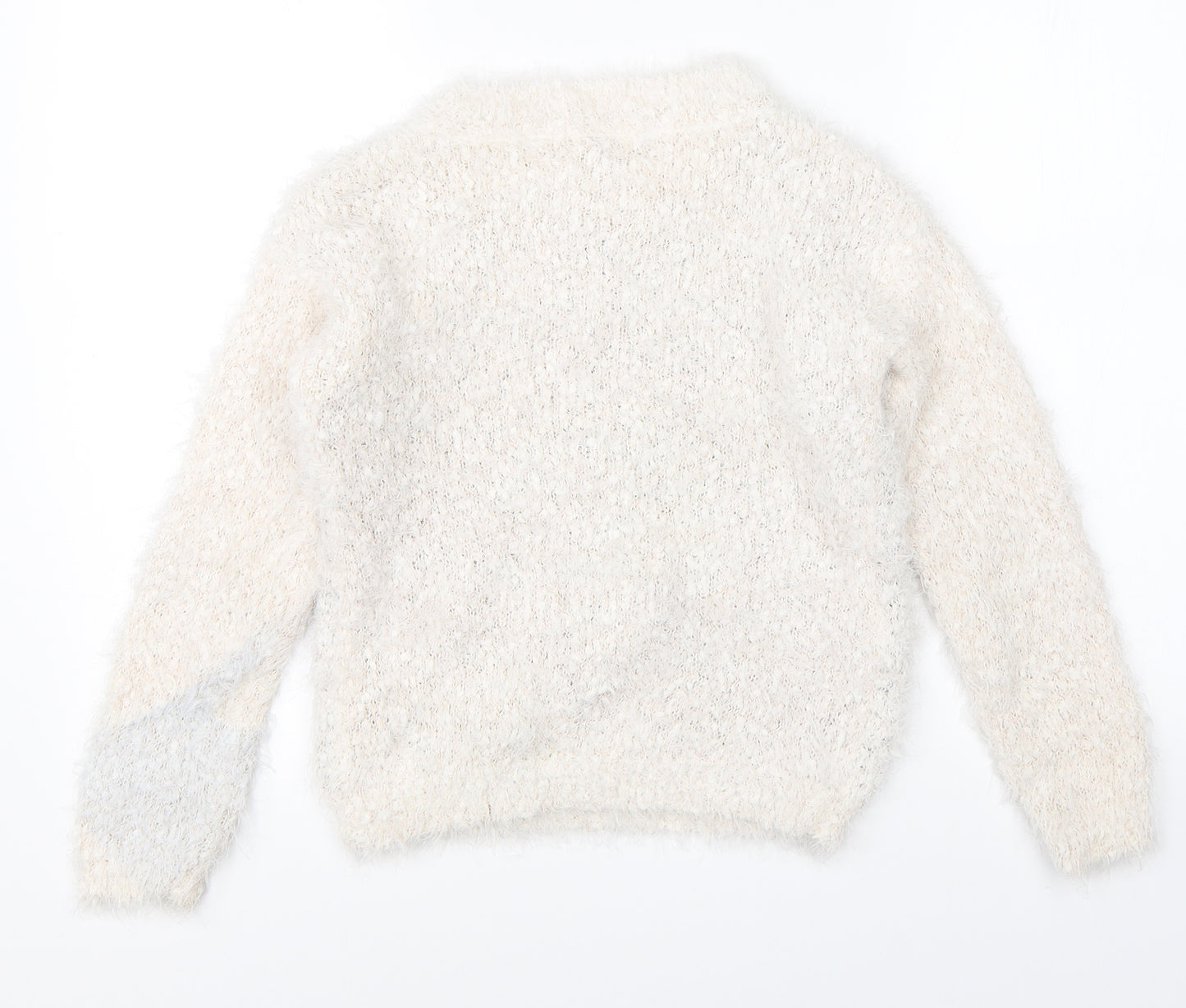 River Island Girls White   Pullover Jumper Size 11-12 Years