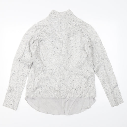 NEXT Womens Grey  Knit Pullover Jumper Size 10