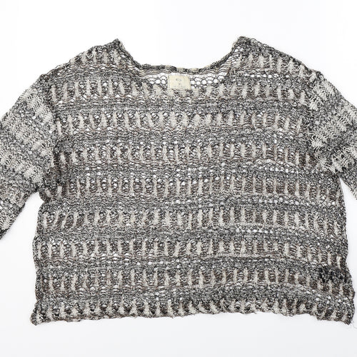 Pins & Needles Womens Black   Pullover Jumper Size M