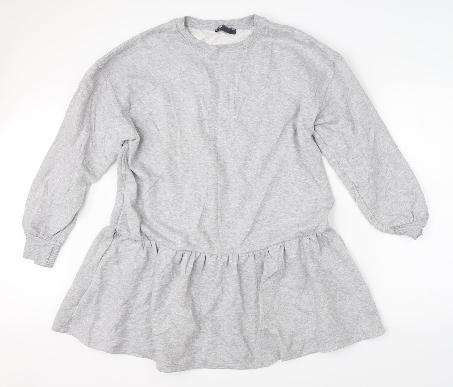 Primark Womens Grey   Jumper Dress  Size S