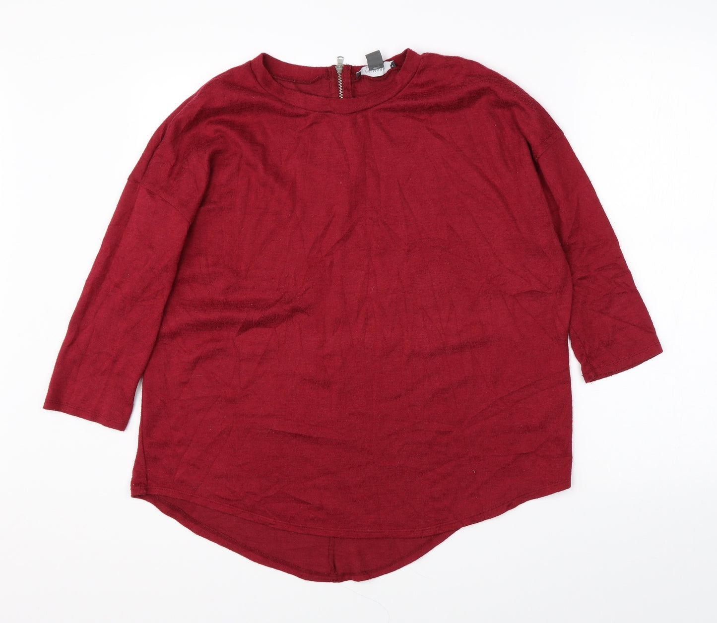 Primark Womens Red   Pullover Jumper Size M