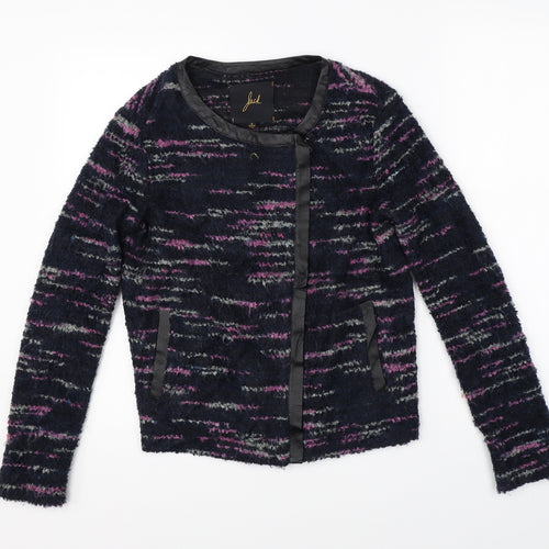 JACK Womens Black  Knit Full Zip Jumper Size S