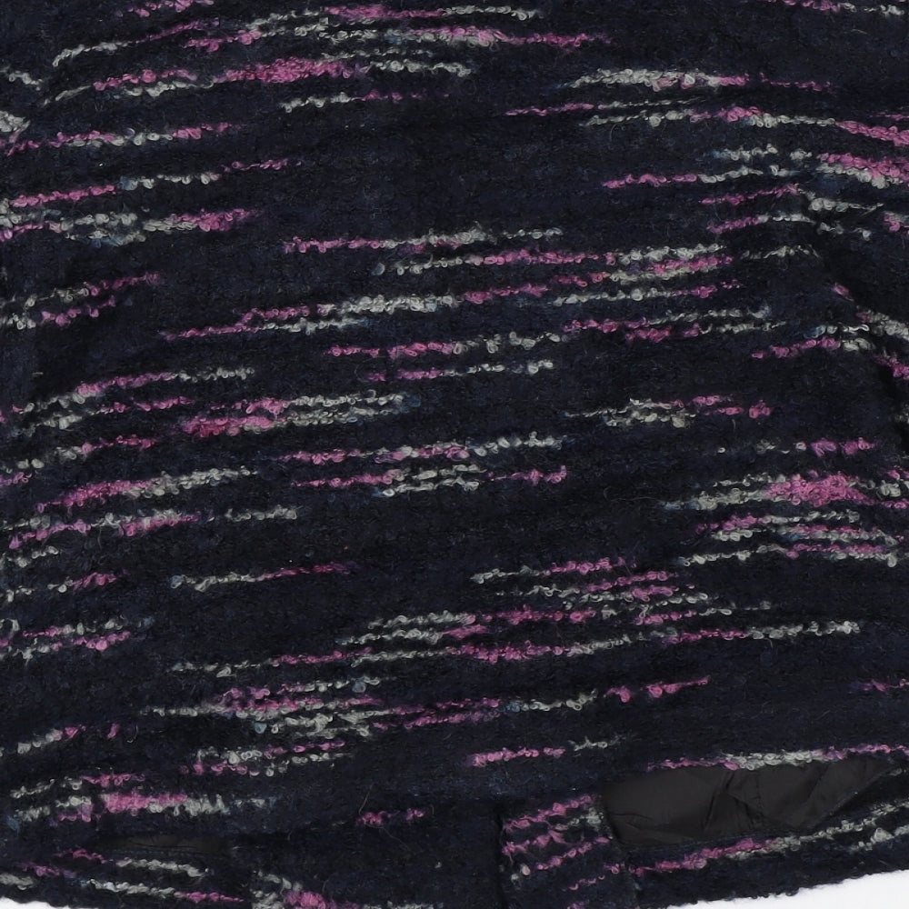 JACK Womens Black  Knit Full Zip Jumper Size S
