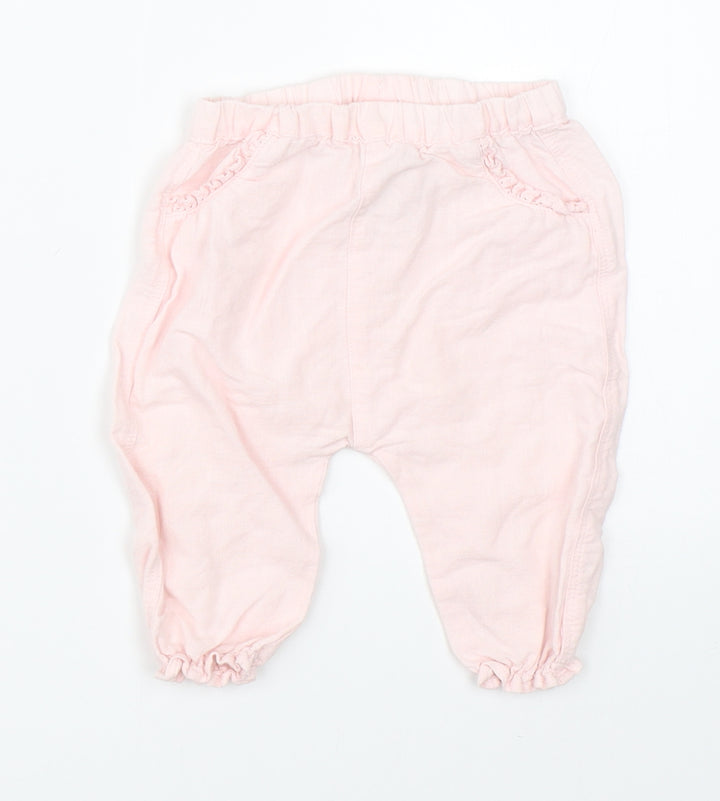 NEXT Girls Pink    Pyjama Pants Size 3-6 Months