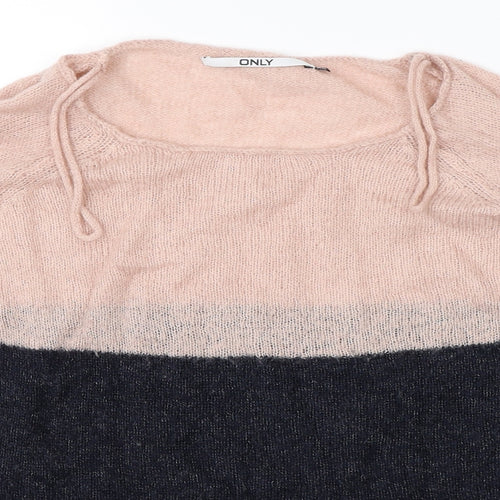 Only Womens Pink   Pullover Jumper Size XS