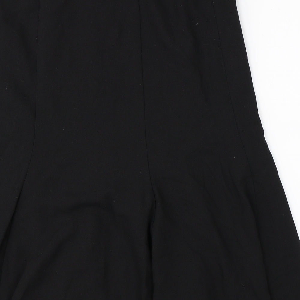 Preworn Womens Black   A-Line Skirt Size 32 in