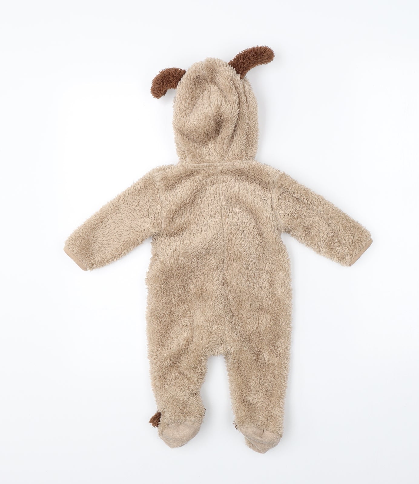 Early Days Baby Brown    One Piece Size 3-6 Months  - dog
