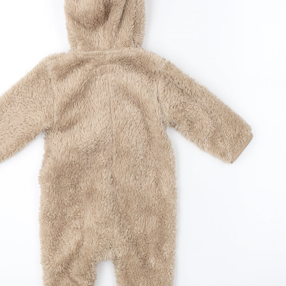 Early Days Baby Brown    One Piece Size 3-6 Months  - dog