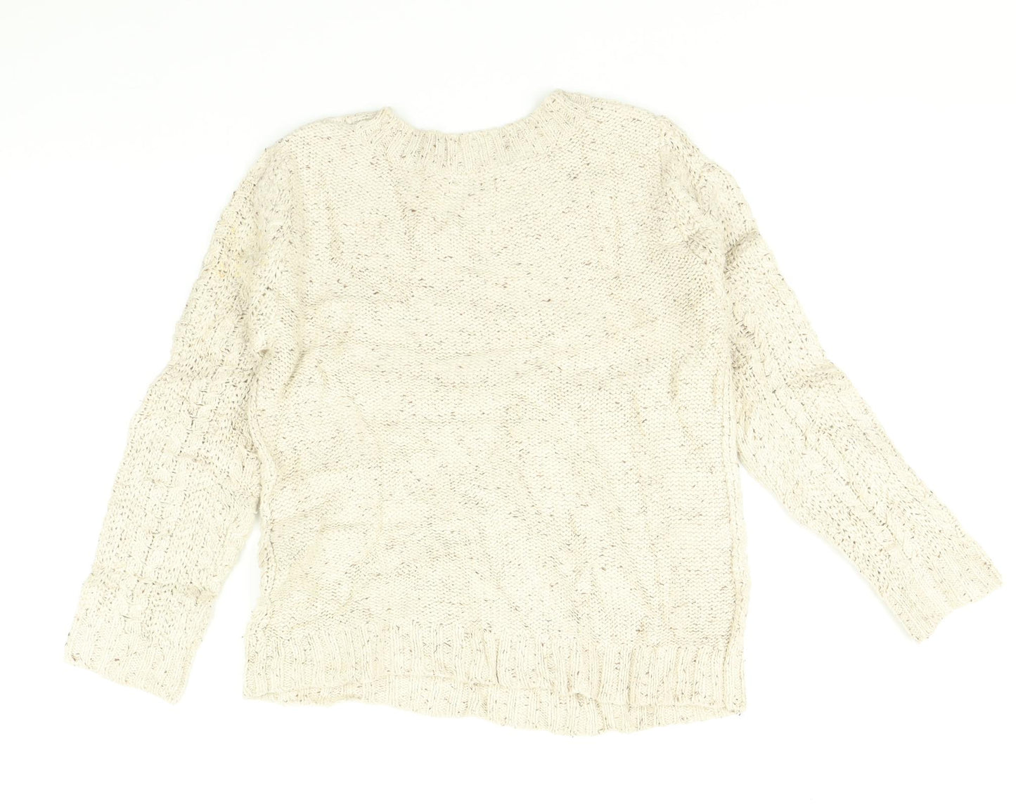 Arizona Jeans Womens Beige   Pullover Jumper Size M