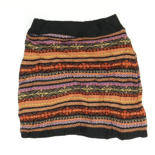That's it! Womens Multicoloured Geometric  Mini Skirt Size XS