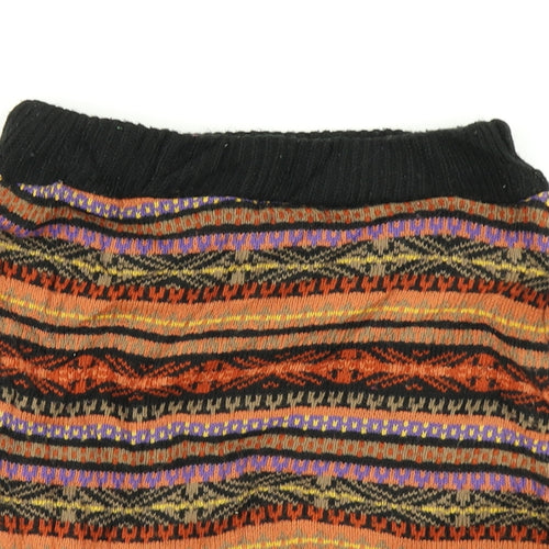 That's it! Womens Multicoloured Geometric  Mini Skirt Size XS