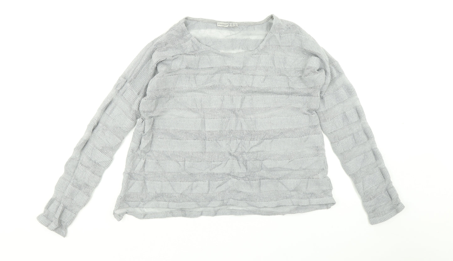 Atmosphere Womens Grey   Pullover Jumper Size 18