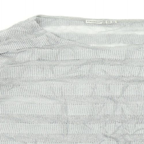 Atmosphere Womens Grey   Pullover Jumper Size 18