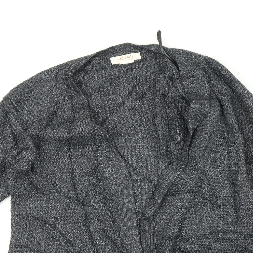 Fat Face Womens Grey   Cardigan Jumper Size 8
