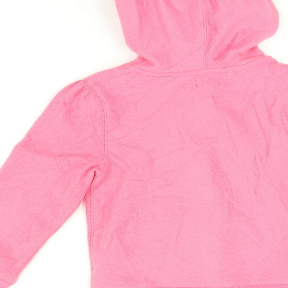 Gap Girls Pink   Full Zip Hoodie Size 5 Years
