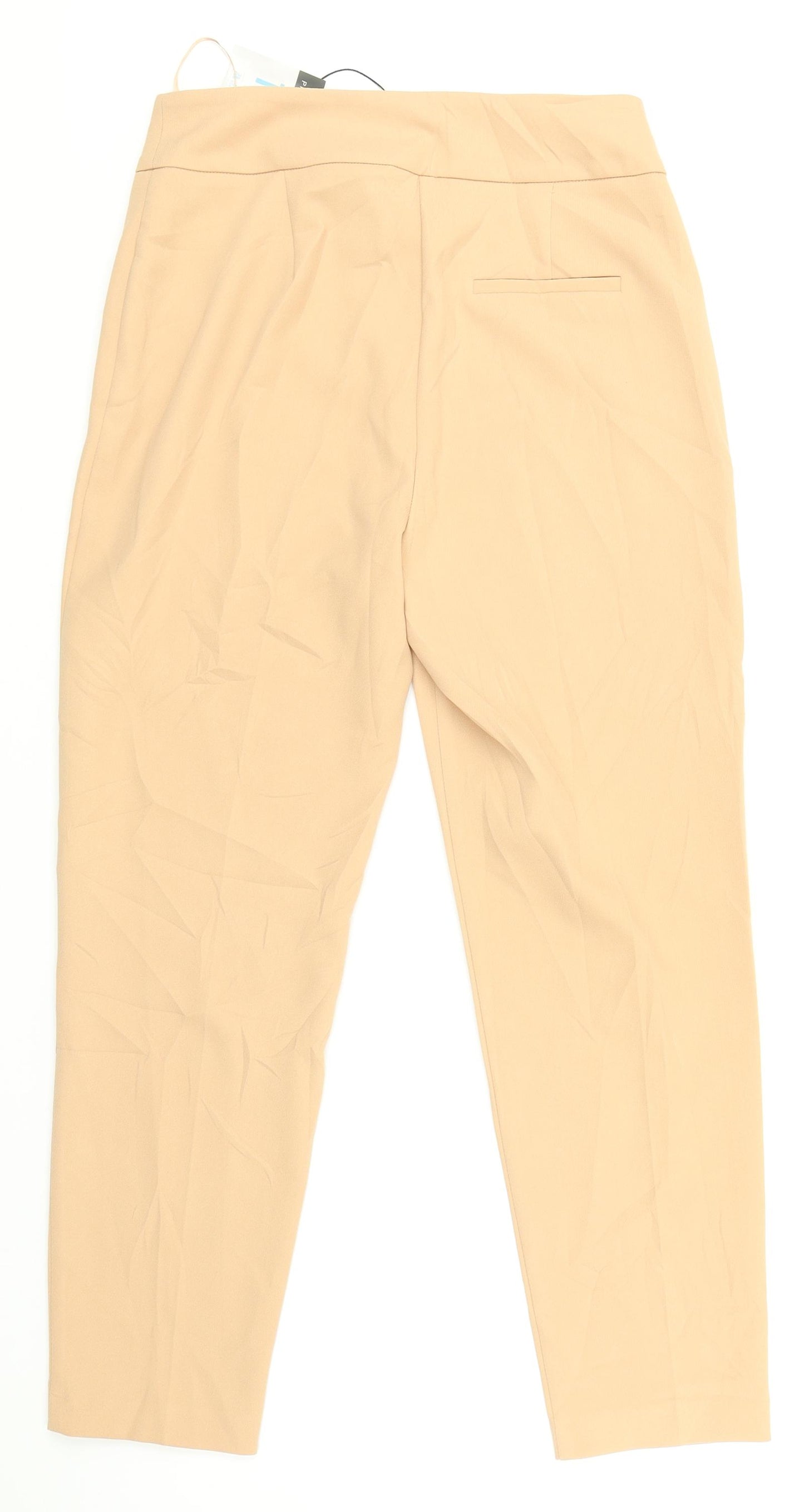 Primark Womens Beige   Trousers  Size 10 L27 in