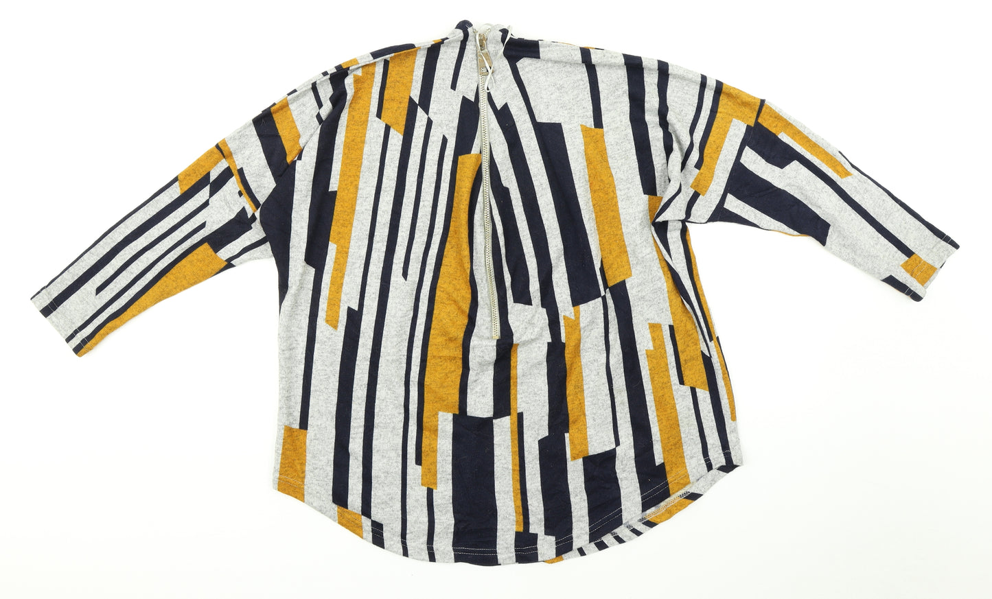 Apricot Womens Multicoloured Striped  Basic T-Shirt Size 12