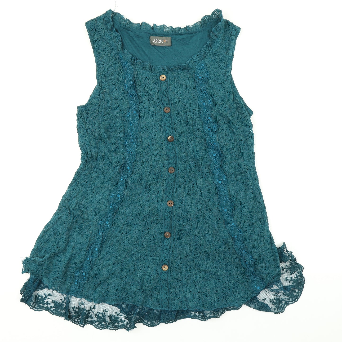 Apricot Womens Green   Fit & Flare  Size L