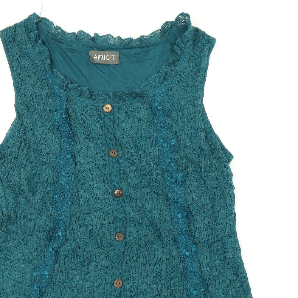 Apricot Womens Green   Fit & Flare  Size L