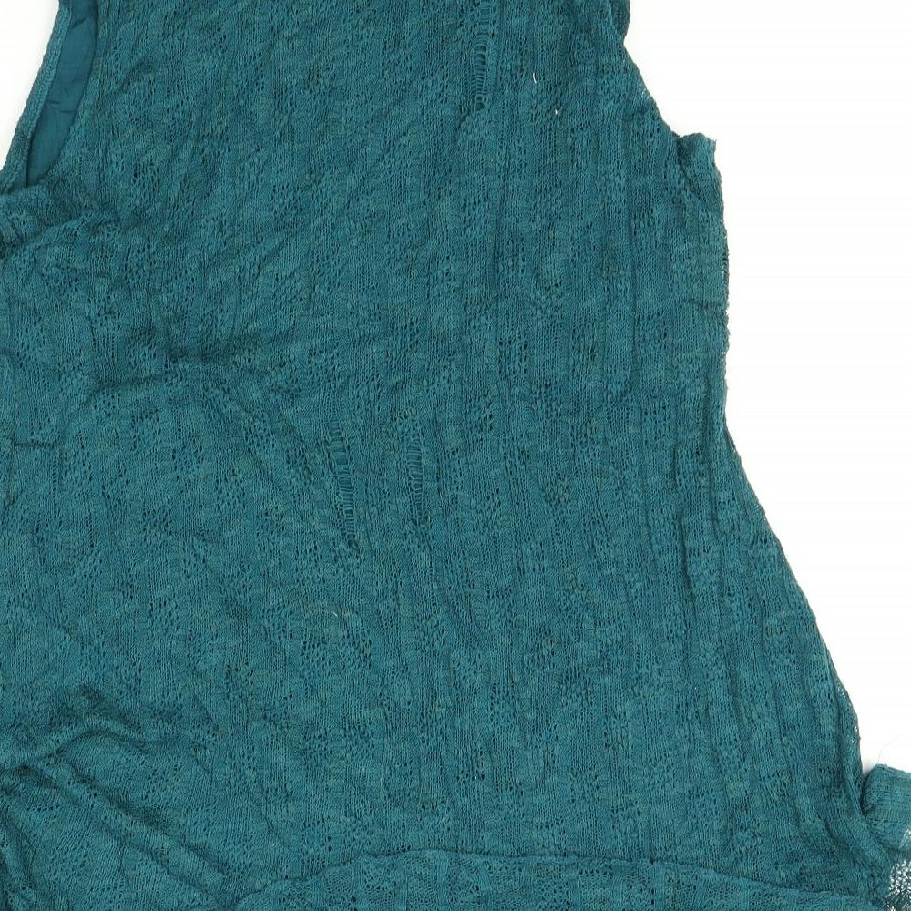 Apricot Womens Green   Fit & Flare  Size L