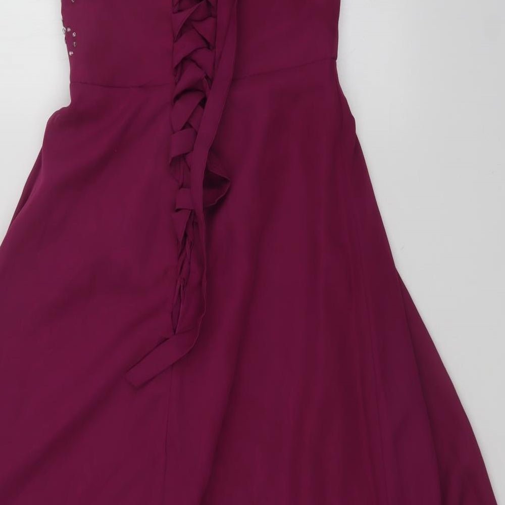 Preworn Womens Purple   Ball Gown