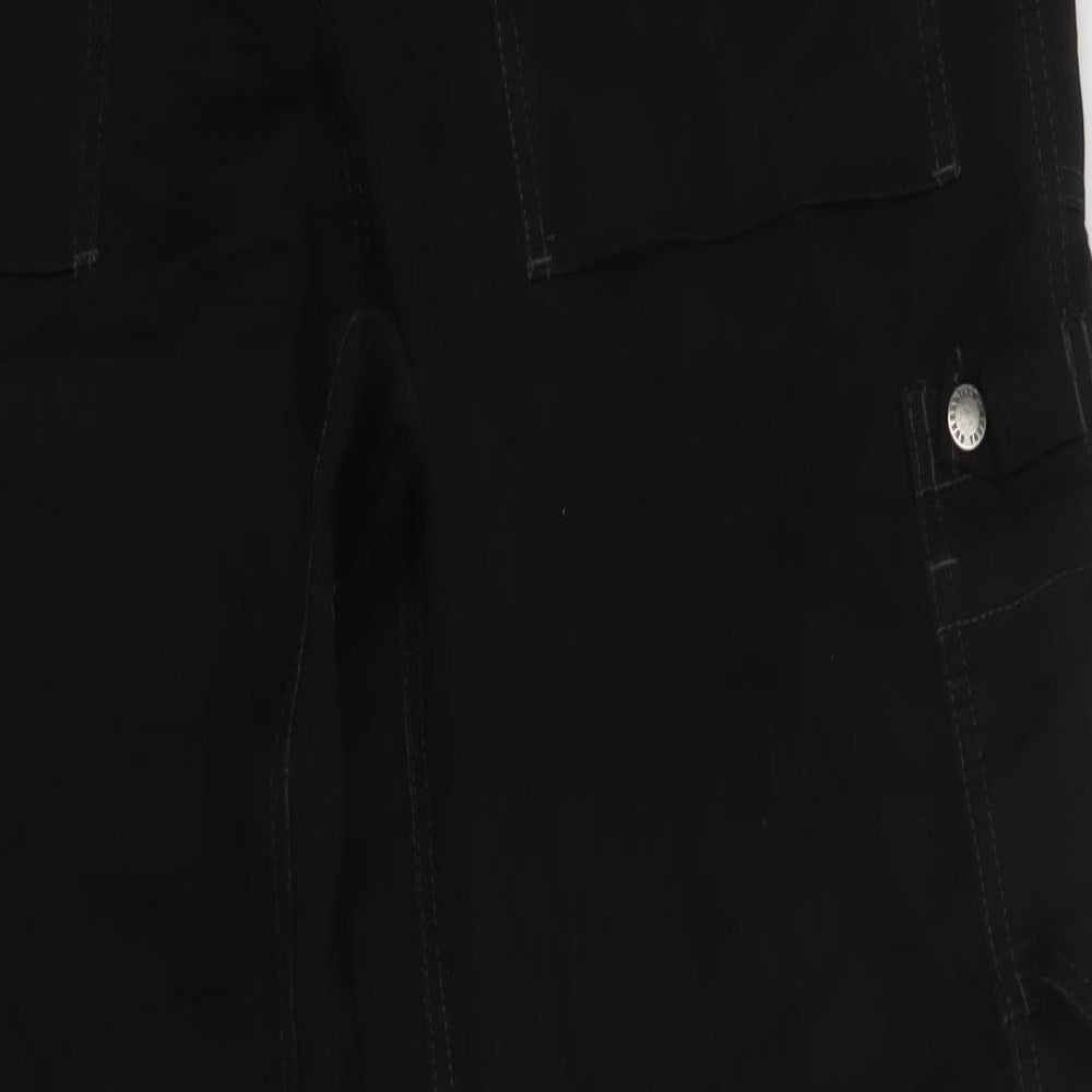 DEWALT Mens Black   Cargo Trousers Size 36 in L31 in - work trousers