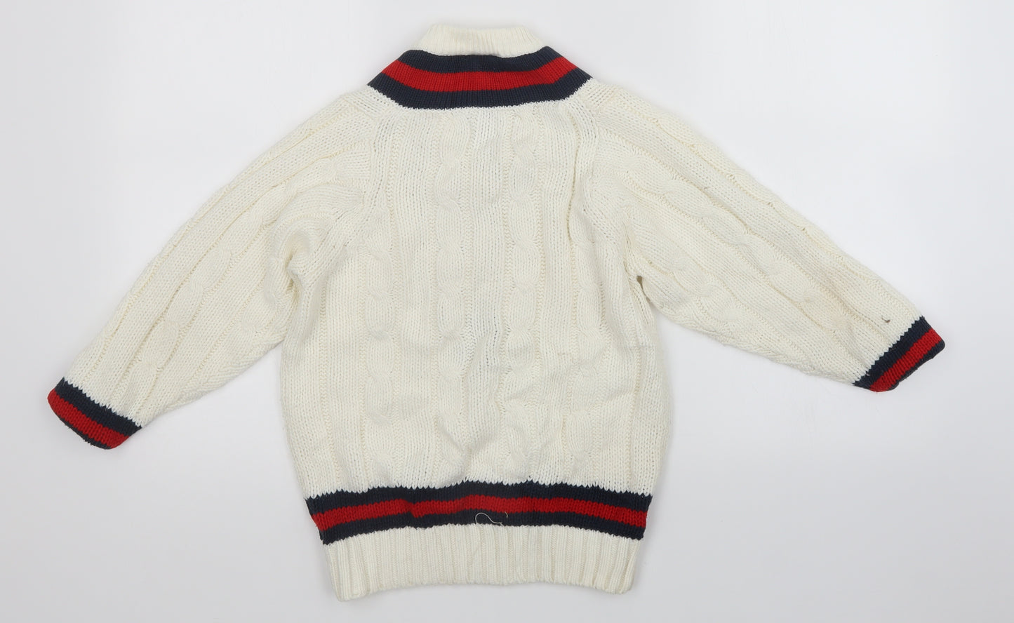 READERS Boys White   Pullover Jumper