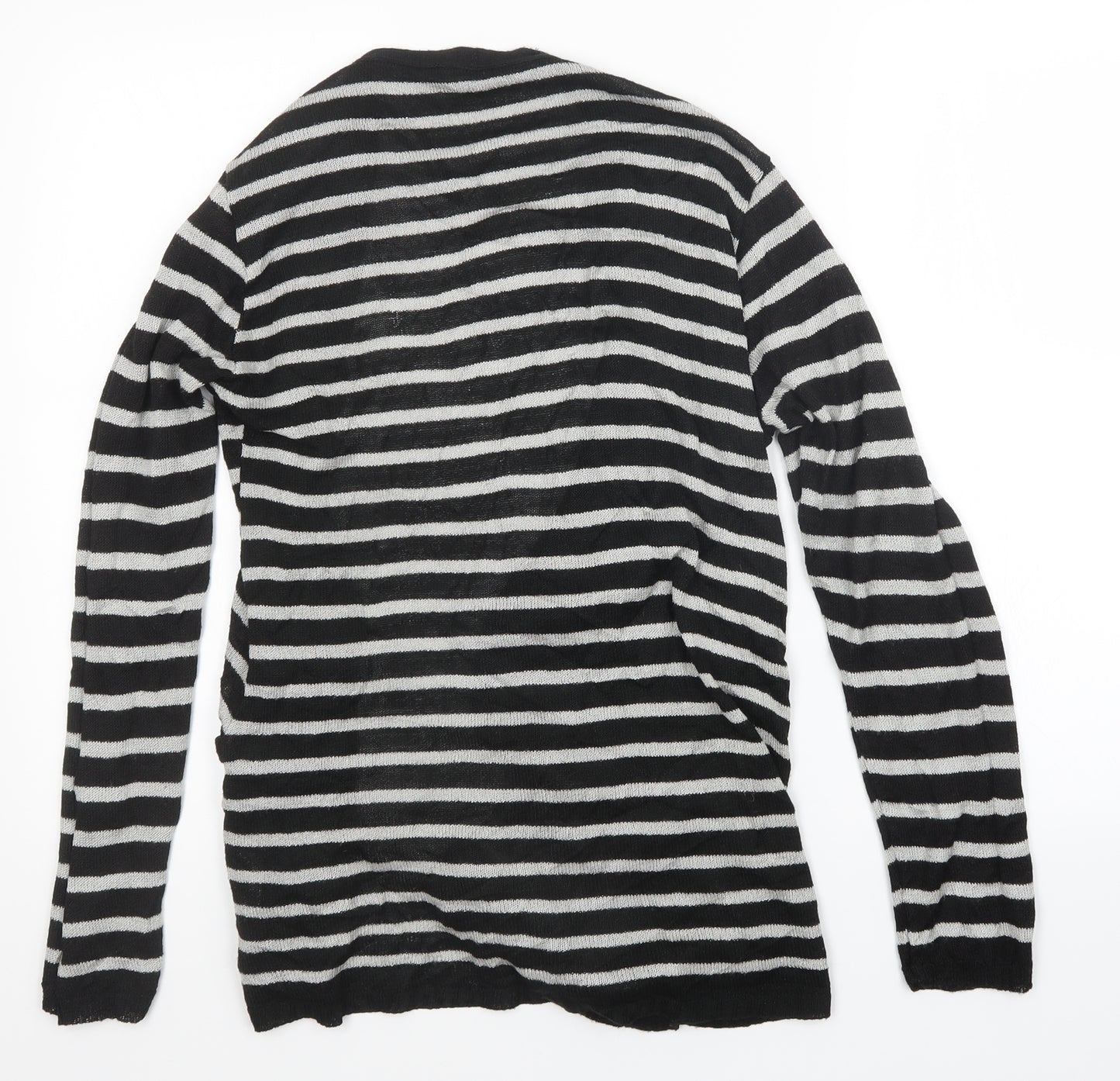 editions Womens Multicoloured Striped  Cardigan Jumper Size 14