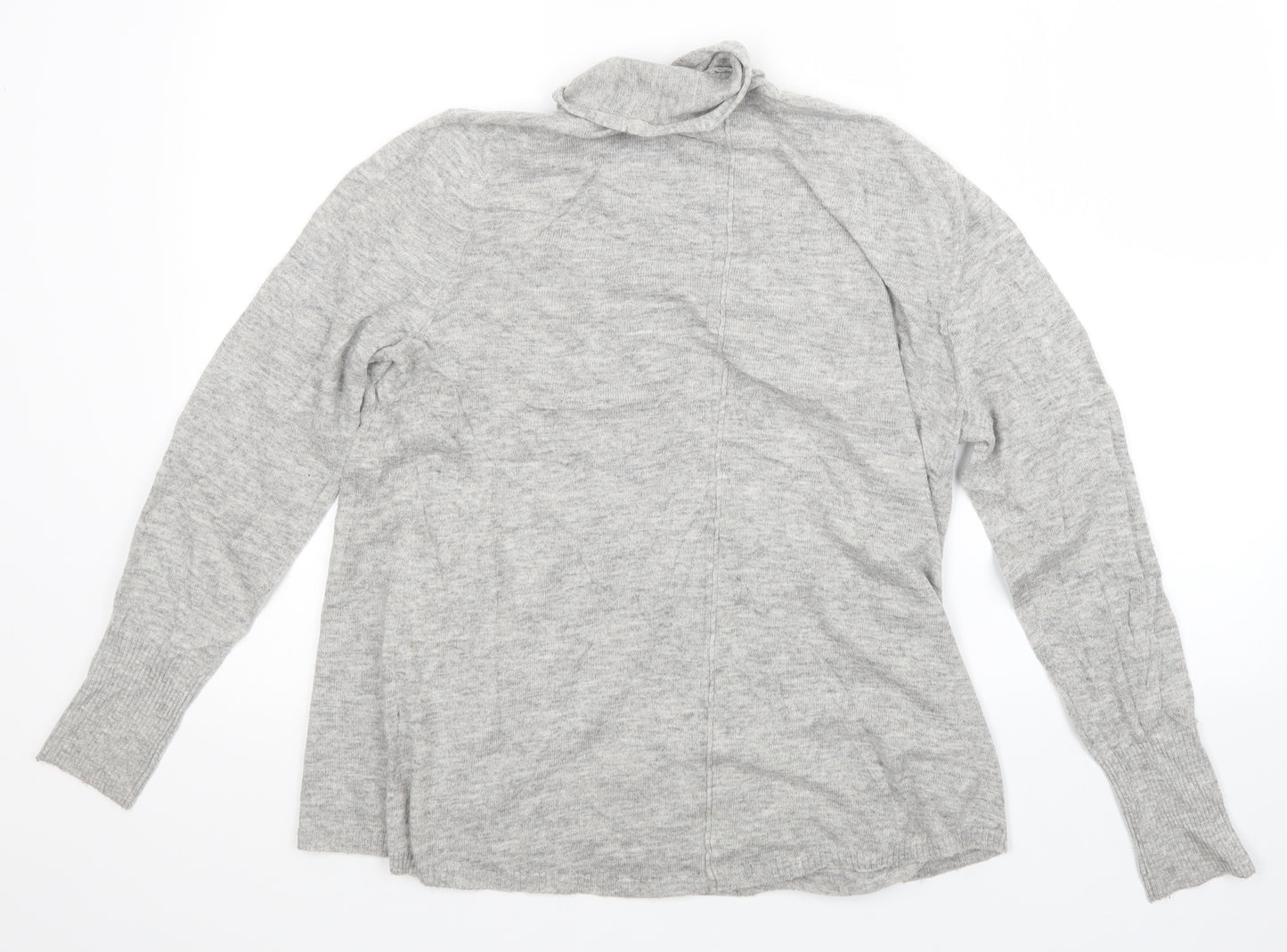 M&Co Womens Grey   Cardigan Jumper Size 14