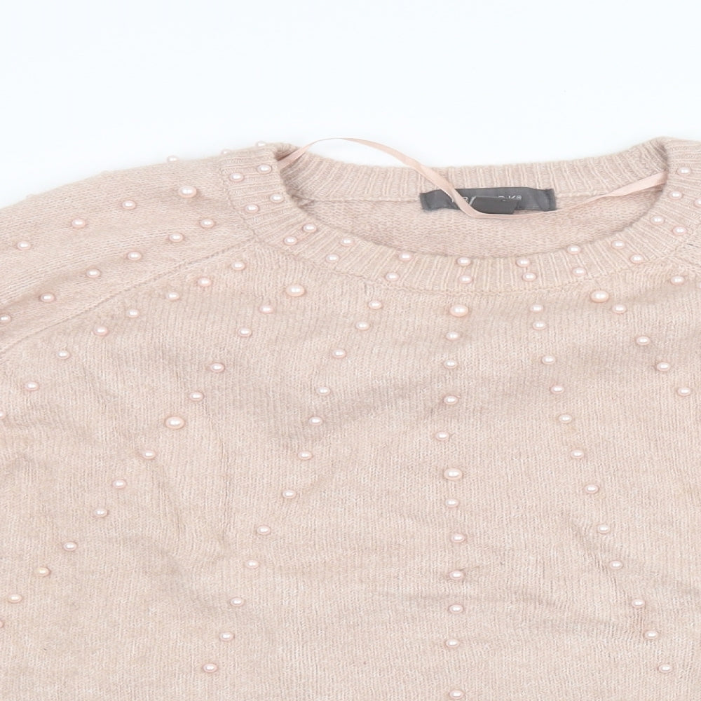Primark Womens Pink   Pullover Jumper Size M