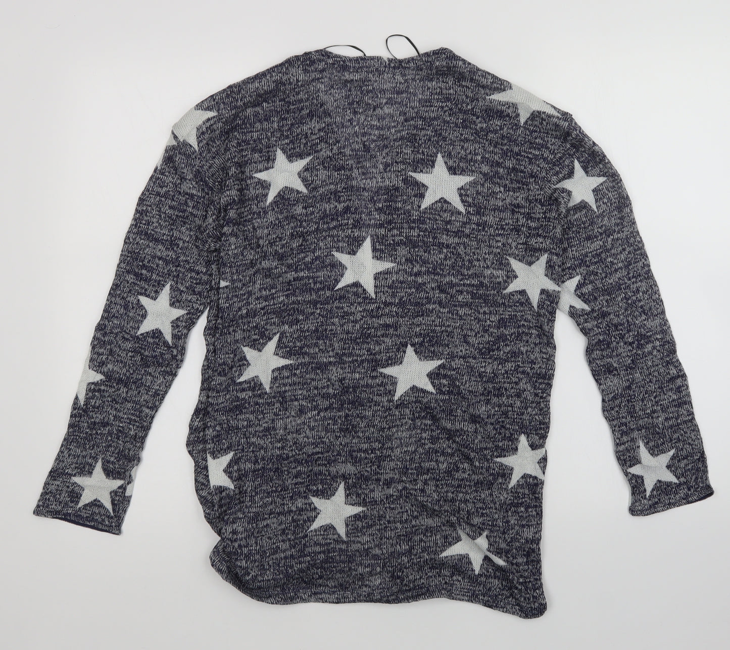 H&M Girls Blue   Cardigan Jumper Size 14 Years