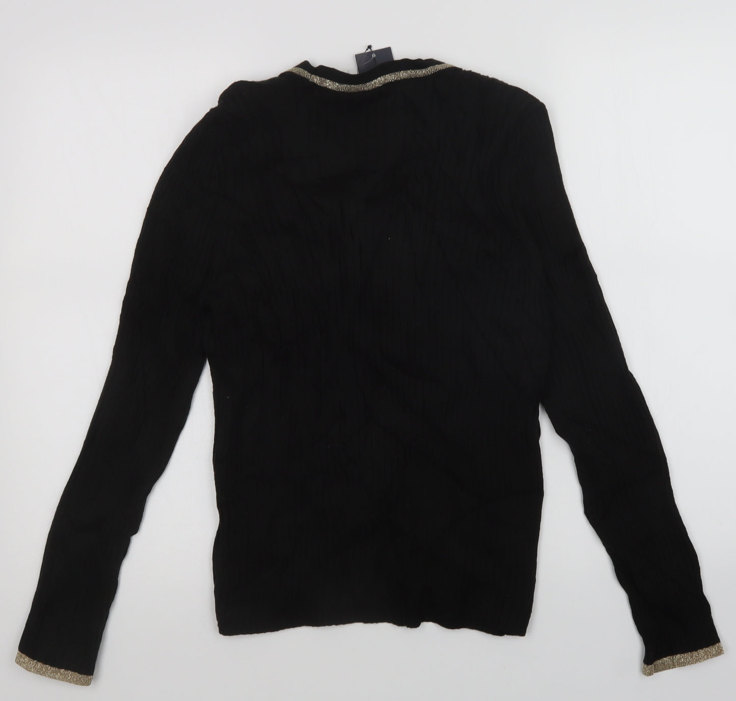LIMITED EDITION  Womens Black   Cardigan Jumper Size 14