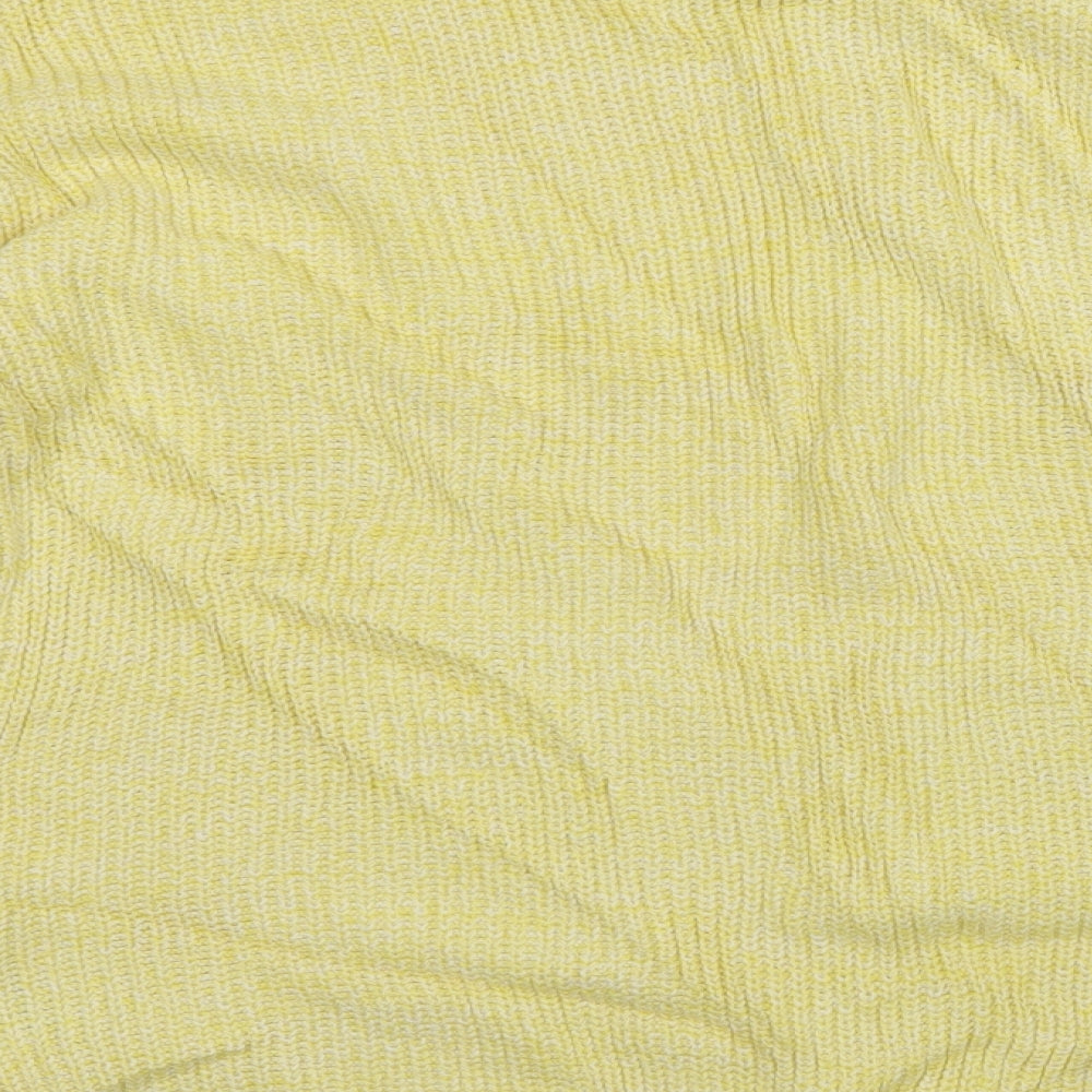 M&S Womens Yellow   Pullover Jumper Size M