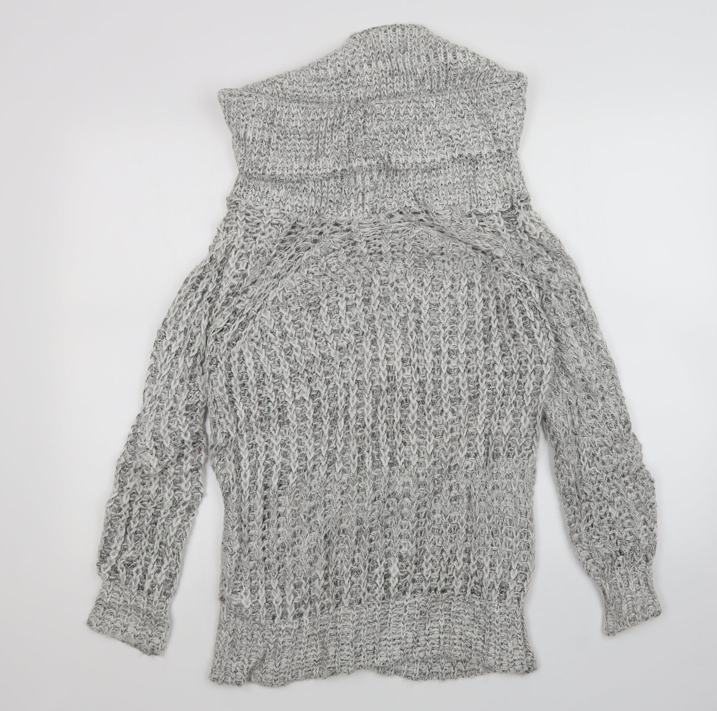 New Look Womens Grey   Pullover Jumper Size 8