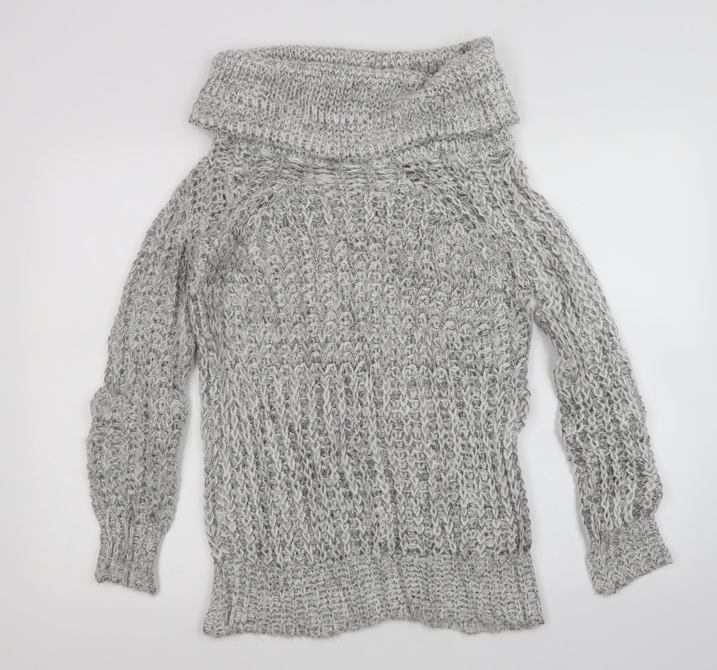 New Look Womens Grey   Pullover Jumper Size 8