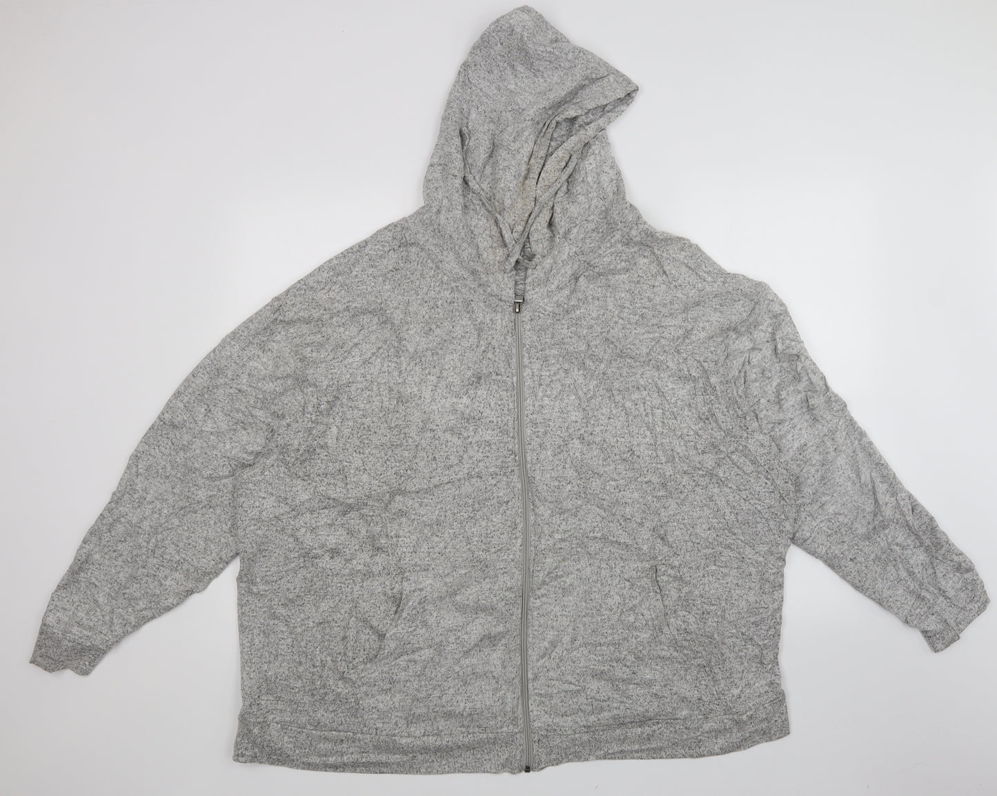 capsule Womens Grey   Full Zip Hoodie Size 30