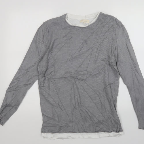 River Island Womens Grey   Pullover Jumper Size M