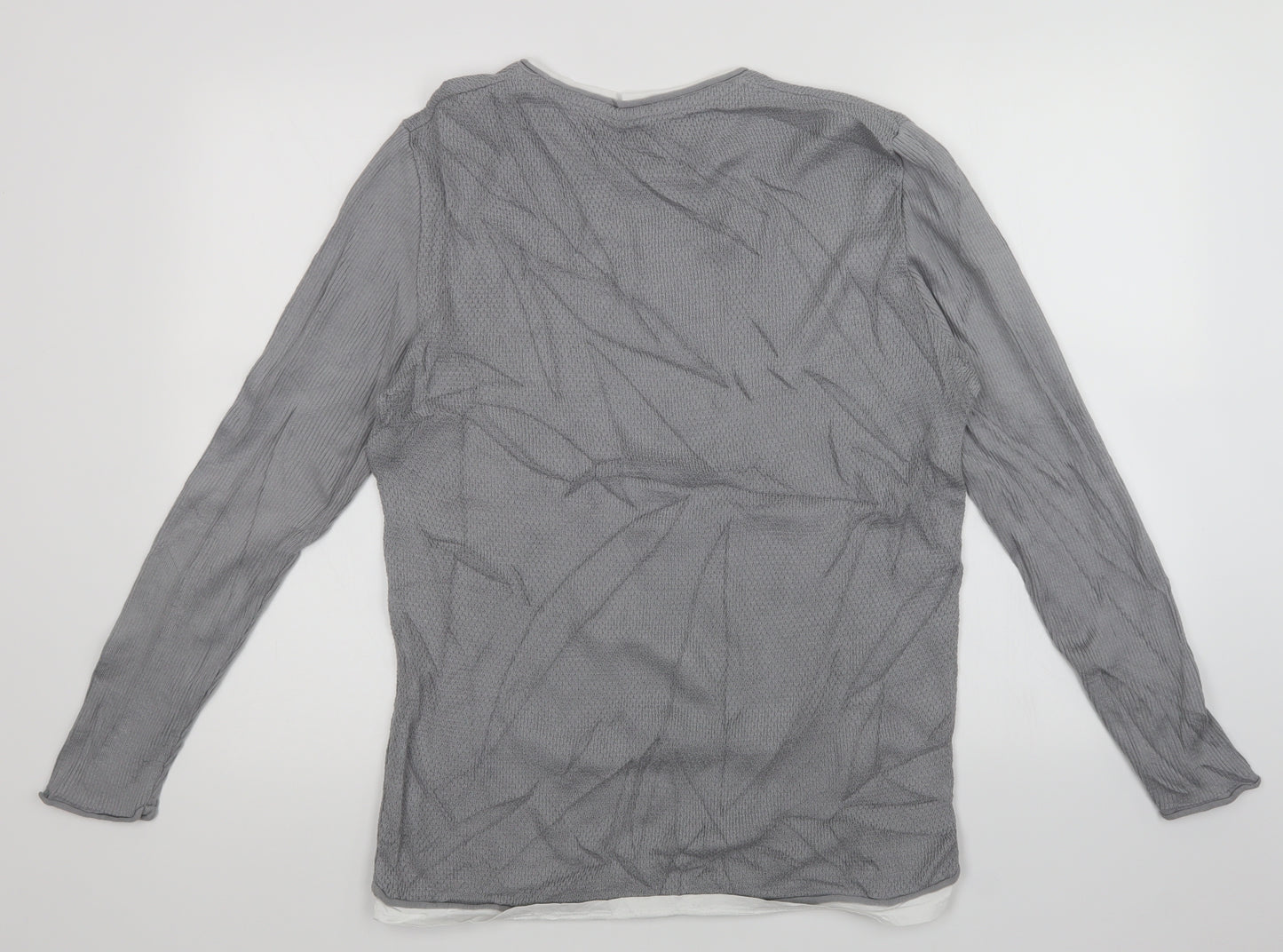 River Island Womens Grey   Pullover Jumper Size M