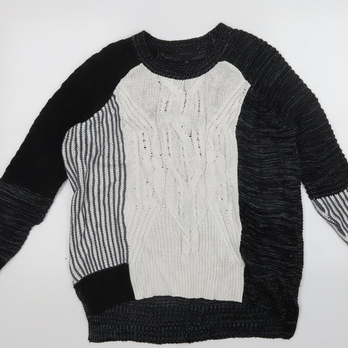 River Island Womens Multicoloured   Pullover Jumper Size 8