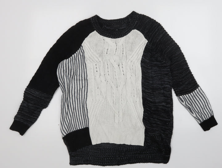 River Island Womens Multicoloured   Pullover Jumper Size 8