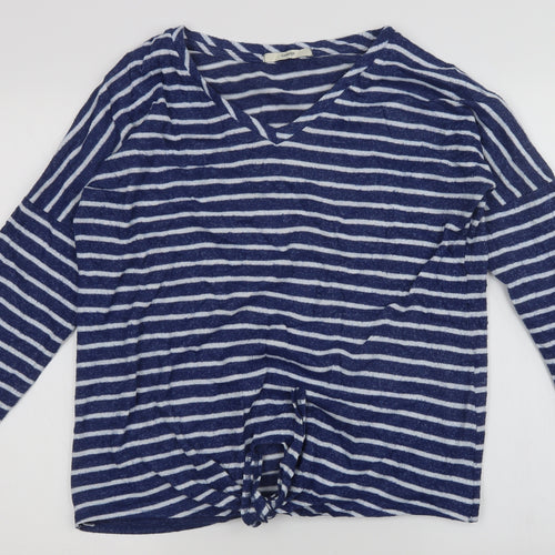 George Womens Multicoloured Striped  Pullover Jumper Size 14