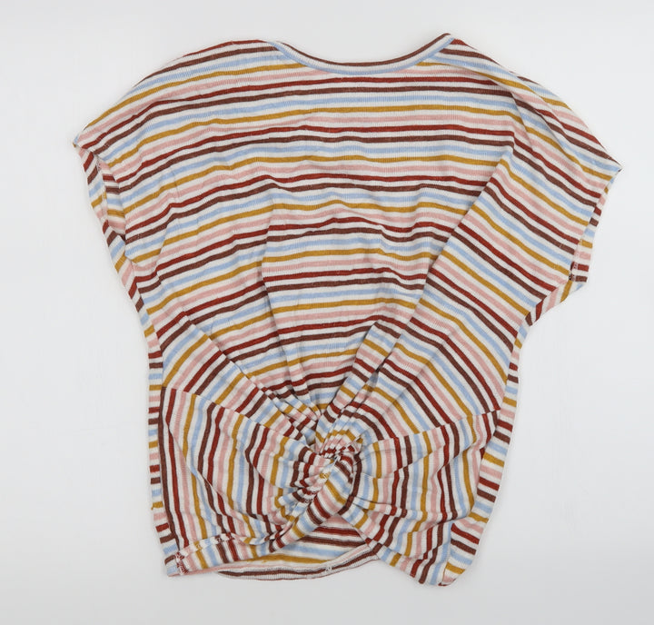 New Look Womens Multicoloured Striped  Pullover Jumper Size S