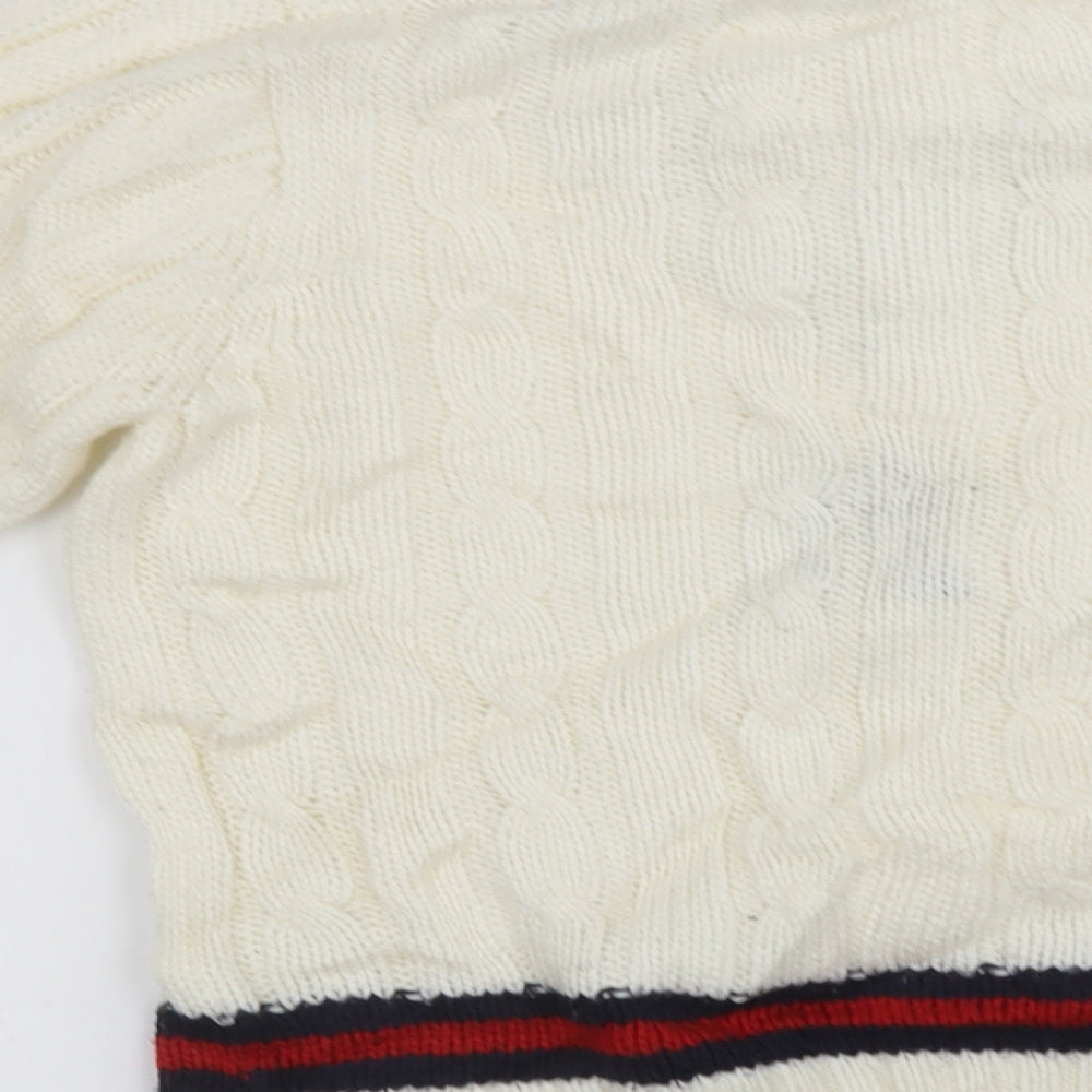 falcon sportwear  Boys White   Pullover Jumper